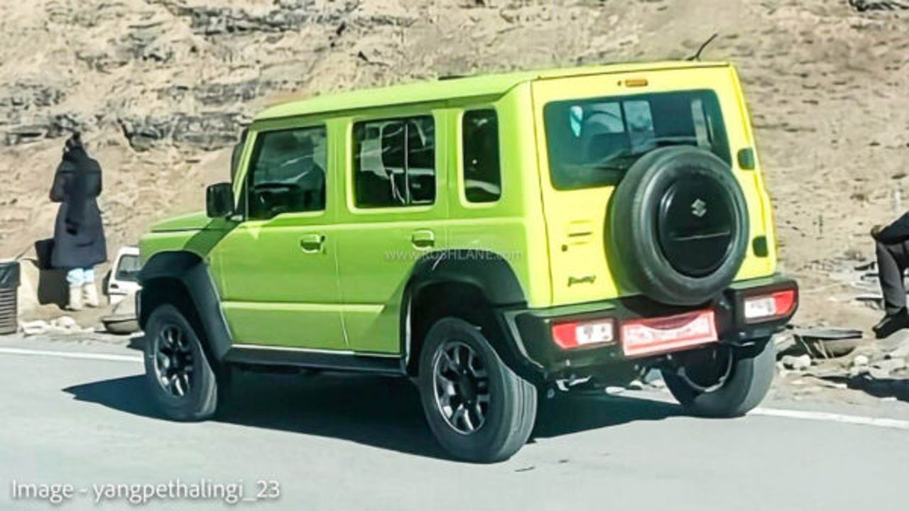 2023 Maruti Suzuki Jimny First Photos Tvc Shoot Leak