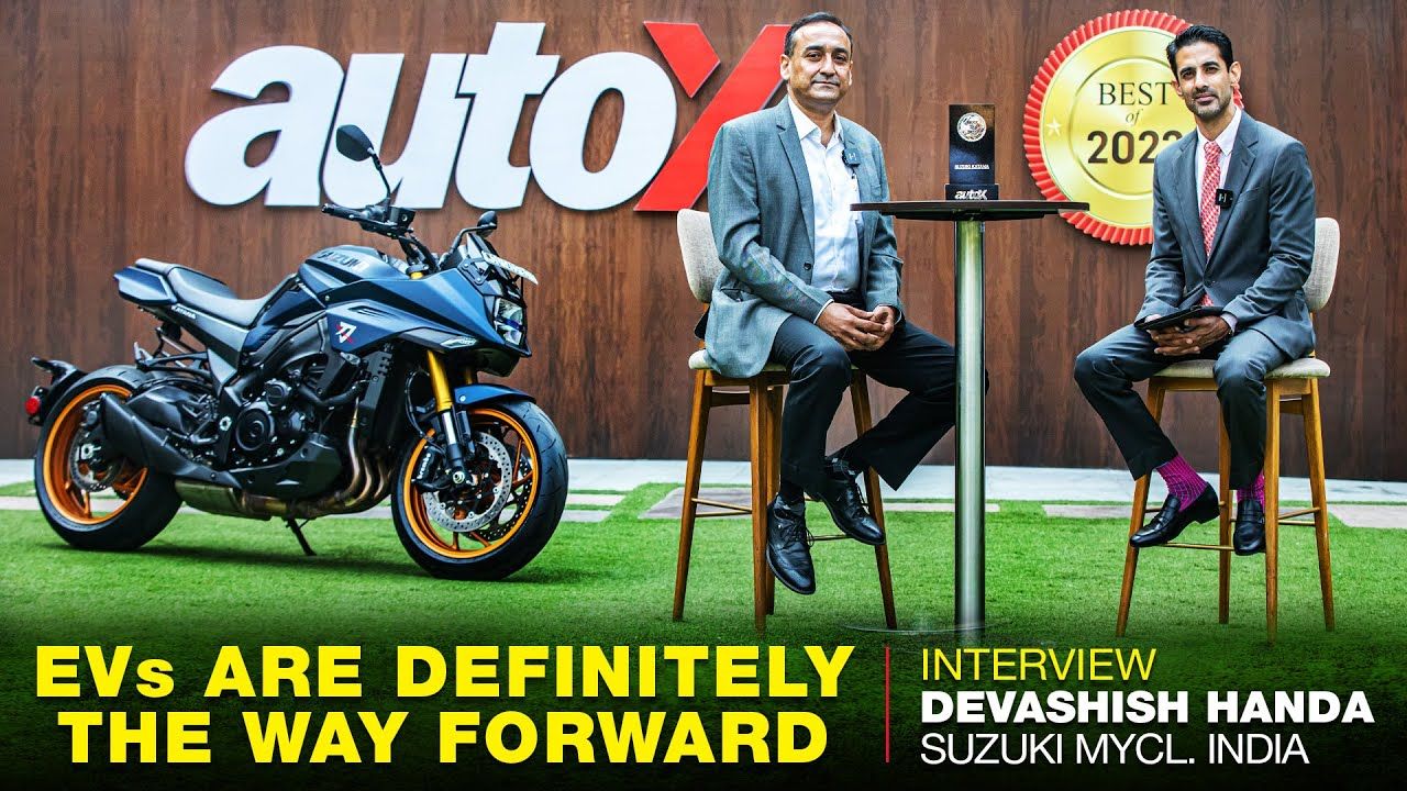 For Us EVs Are The Way Forward Devashish Handa VP Suzuki Motorcycle India Best Of 2022 AutoX