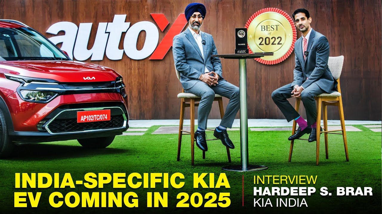 India Specific Kia EV Launching In 2025 Hardeep S Brar VP Kia India Best Of 2022 AutoX