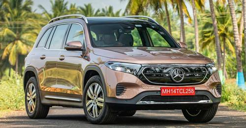 Mercedes Benz EQB EV Front Quarter