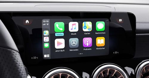 Mercedes Benz EQB Smartphone Integration1