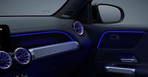 Mercedes Benz EQB Velour floot mats1