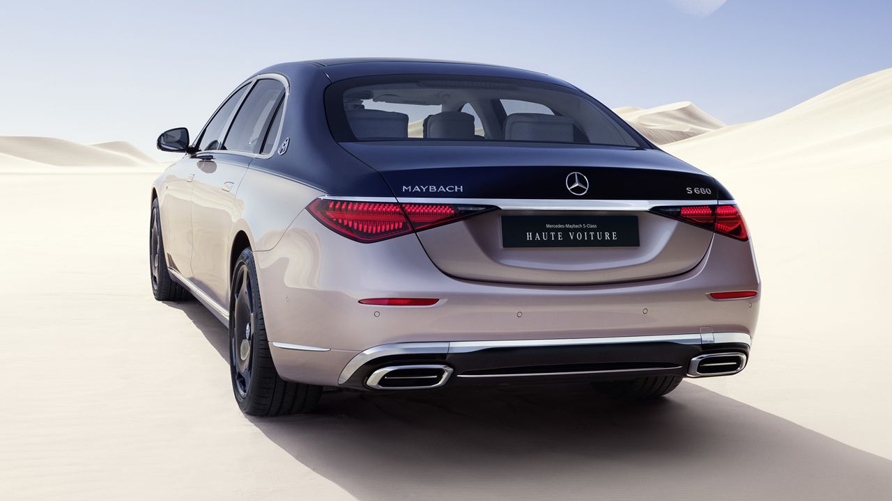 Mercedes Maybach S680 Haute Voiture Rear Quarter