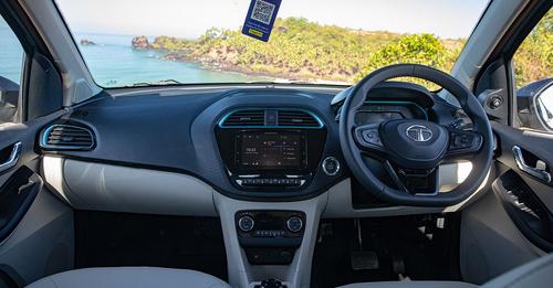 Tata Tiago EV interior