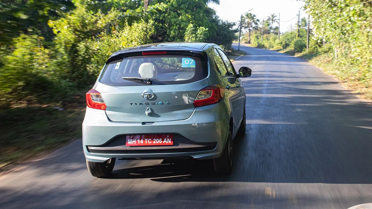 Tata Tiago EV Rear Shot1 Tata Tiago EV Rear Shot1