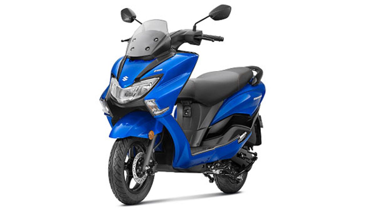 Suzuki Burgman Street Blue