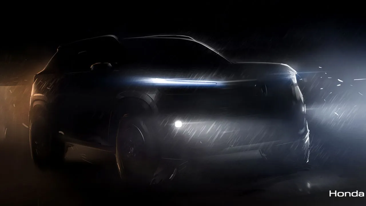 Honda All New SUV Teaser Image
