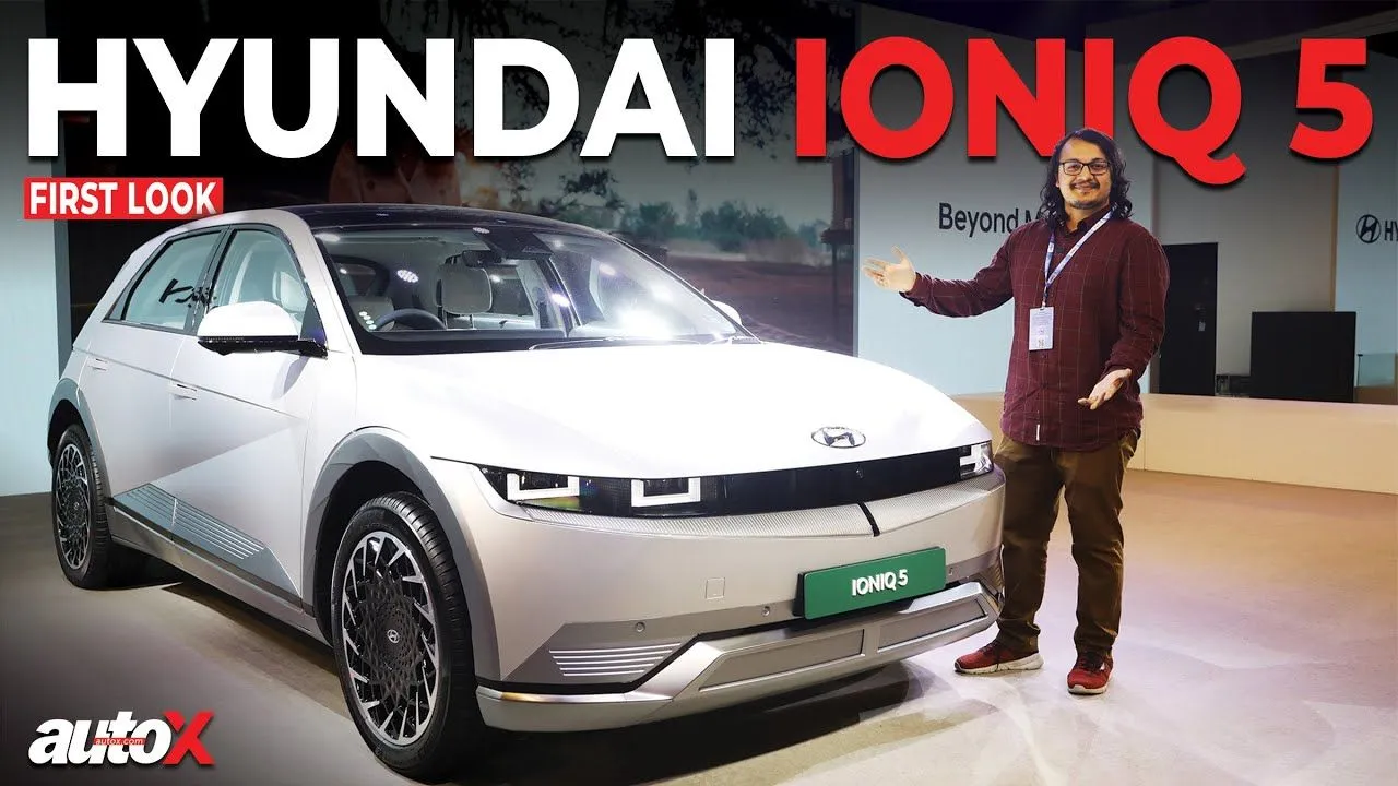 Hyundai Ioniq 5 EV Walkaround Electric Car Launched At India Auto Expo 2023 Autox