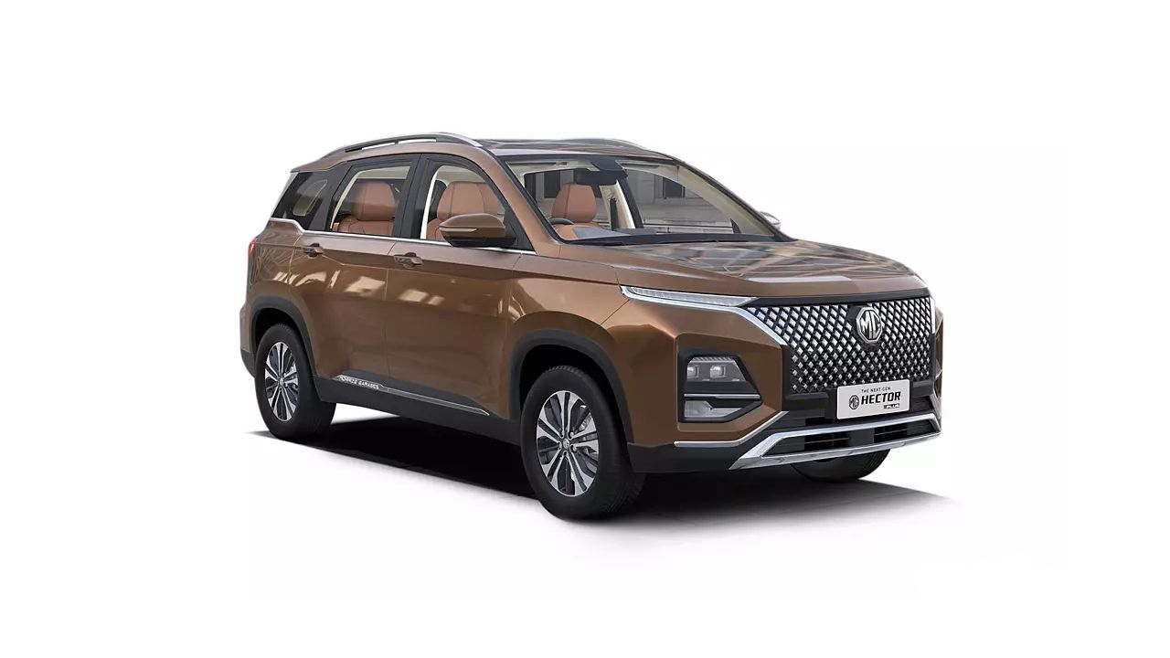 MG Hector Plus Dune Brown