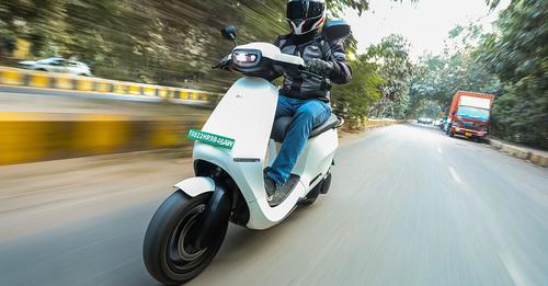 Ola S1 Pro Front Three Quarter Motion