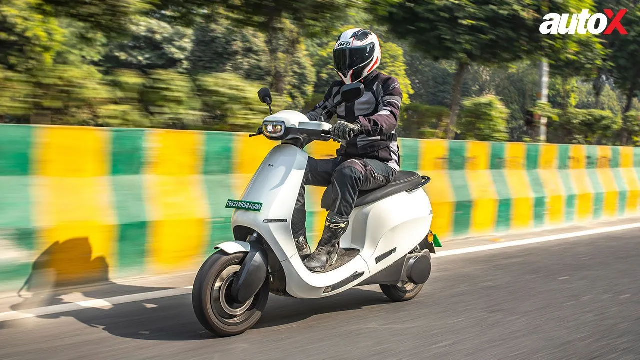 Ola S1 Pro Riding Shot1