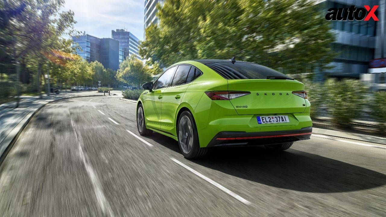 Skoda Enyaq RS Coupe Logo Skoda Enyaq RS Coupe Logo