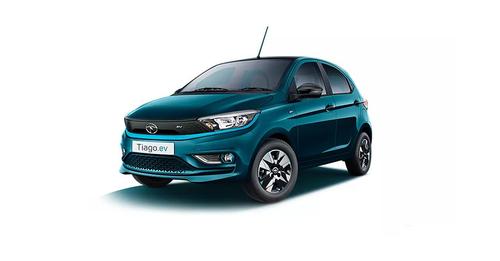 Tata Tiago EV Teal Blue