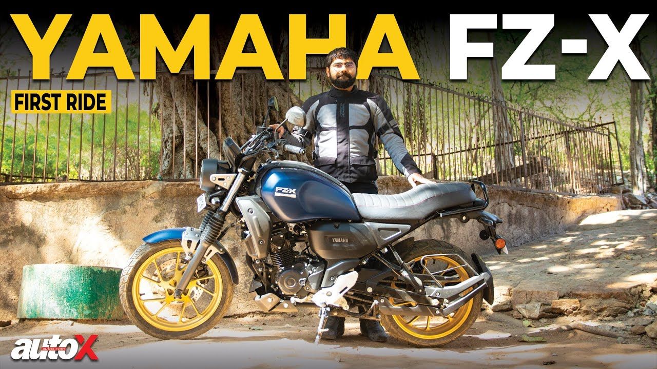 2023 Yamaha FZ X First Ride Review Test Ride Results Bike Features And Details Revealed AutoX