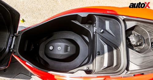 Hero Xoom 110 Underseat Storage