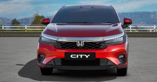 Honda City Facelift New Spied 