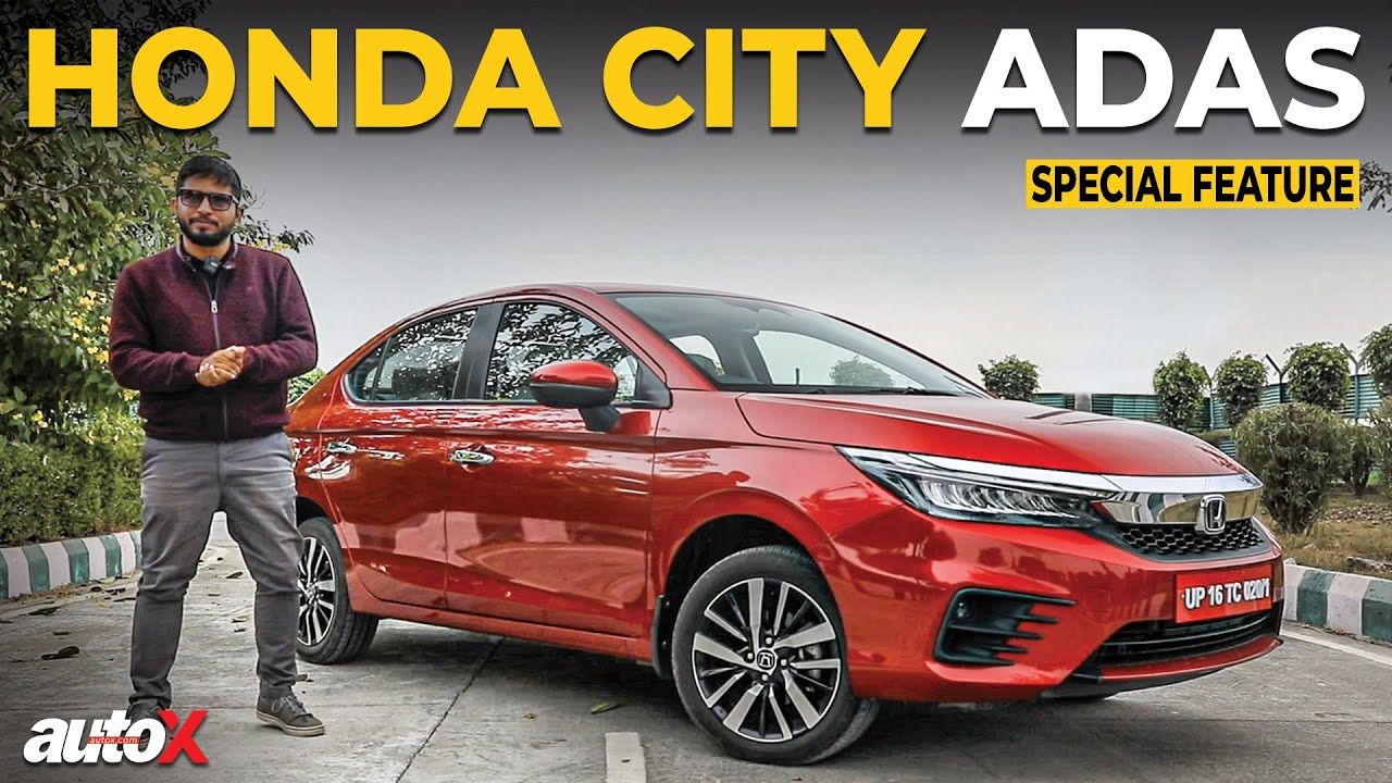 Honda City E HEV Honda Sensing ADAS Systems Explained Special Feature 2023 AutoX