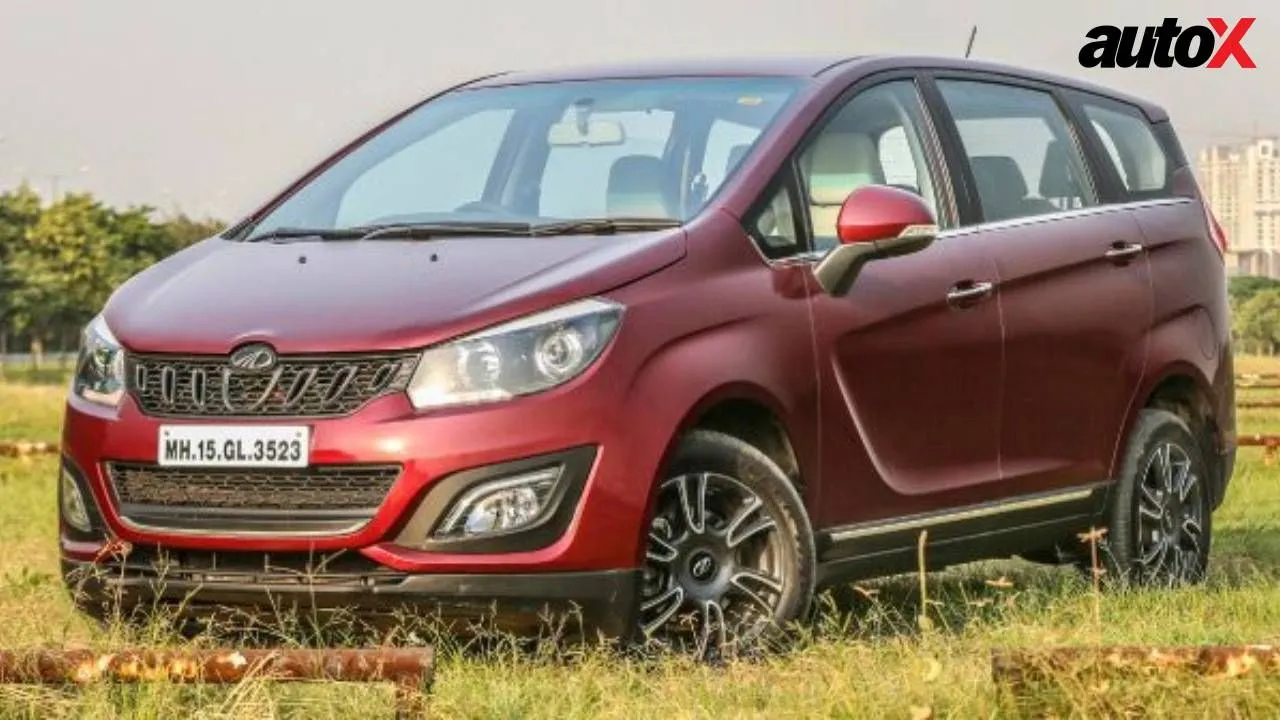 Mahindra Marazzo Left Side and Front View