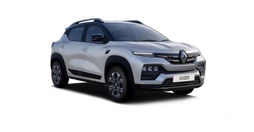 Renault Kiger Moonlight Silver With Black Roof