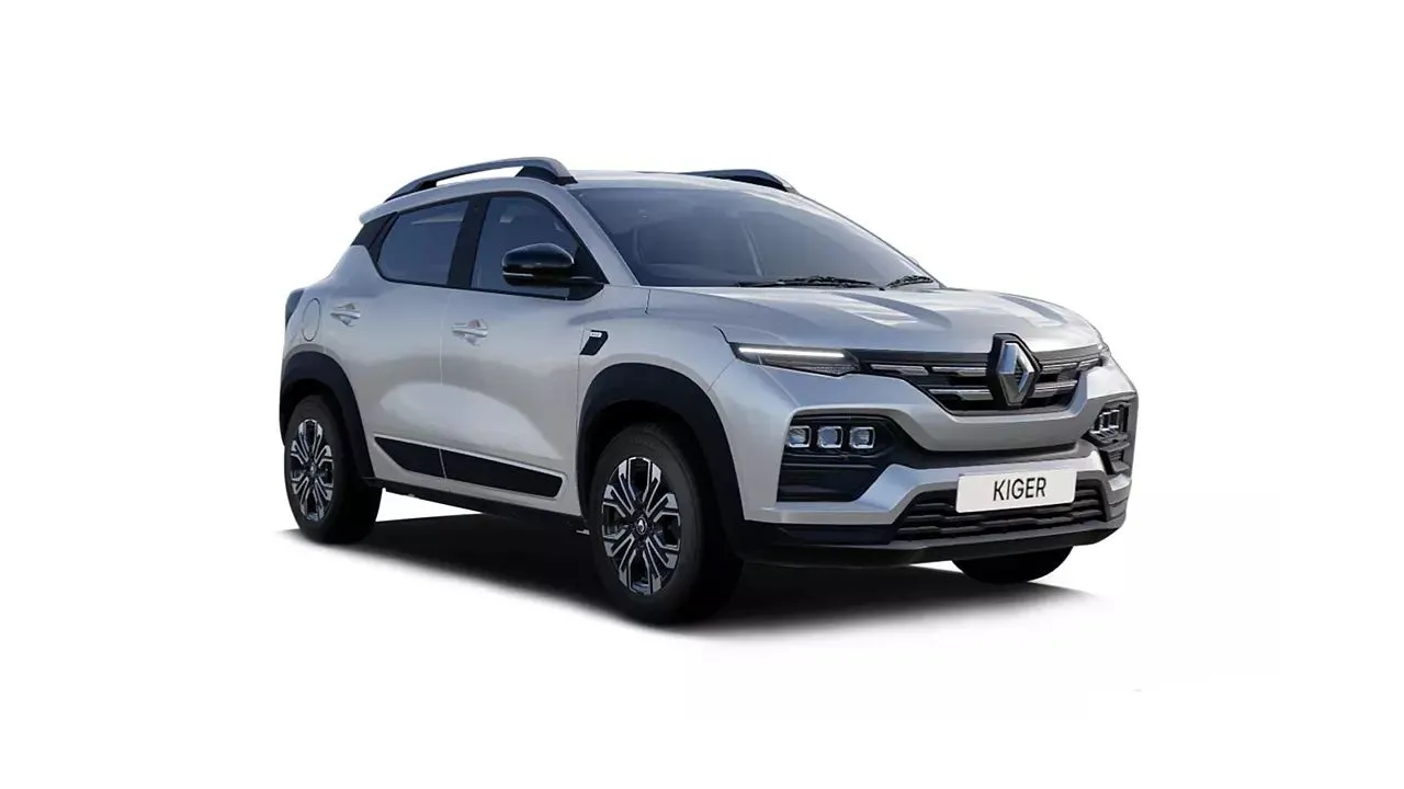 Renault Kiger Moonlight Silver