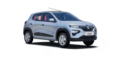 Renault Kwid Moonlight Silver
