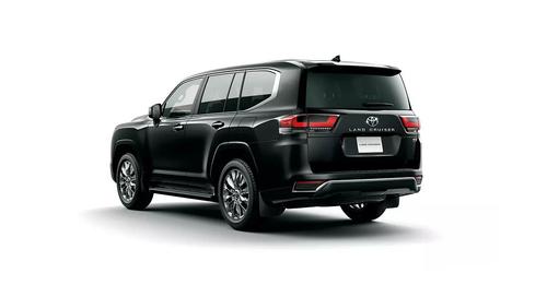 Toyota Land Cruiser Left Rear Three Quarter 