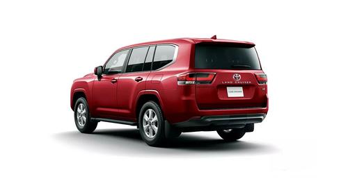 Toyota Land Cruiser Left Rear Three Quarter 