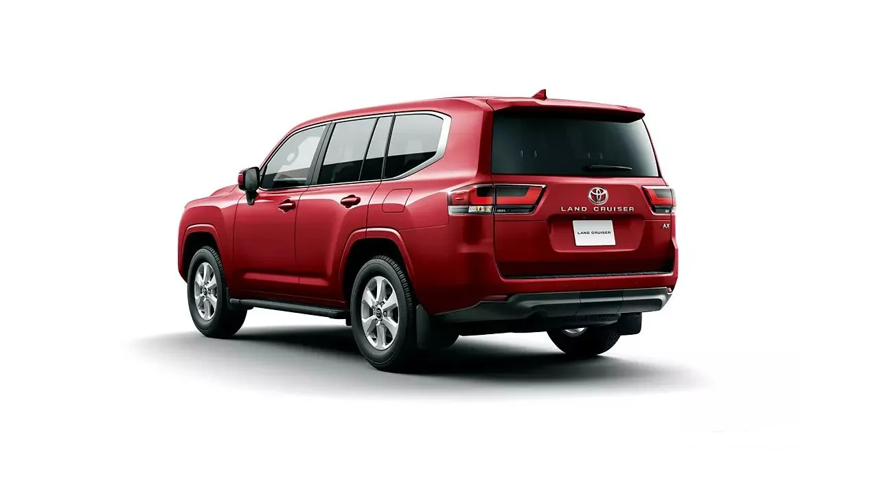 Toyota Land Cruiser Left Rear Three Quarter 
