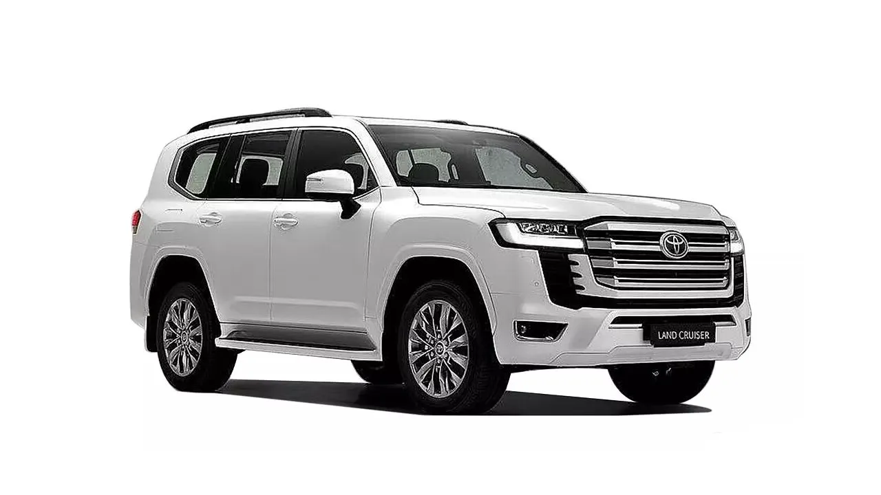 Toyota Land Cruiser Right Front Three Quarter