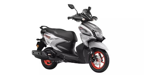 Yamaha RayZR 125 Light Grey Vermillion