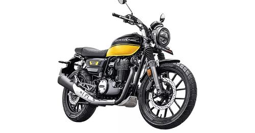 Honda CB350RS 2023 Black with Pearl Sports Yellow