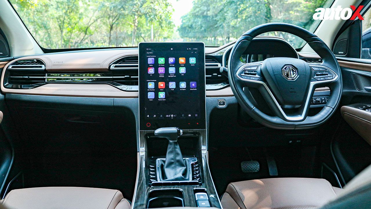 MG Hector Steering Controls 2