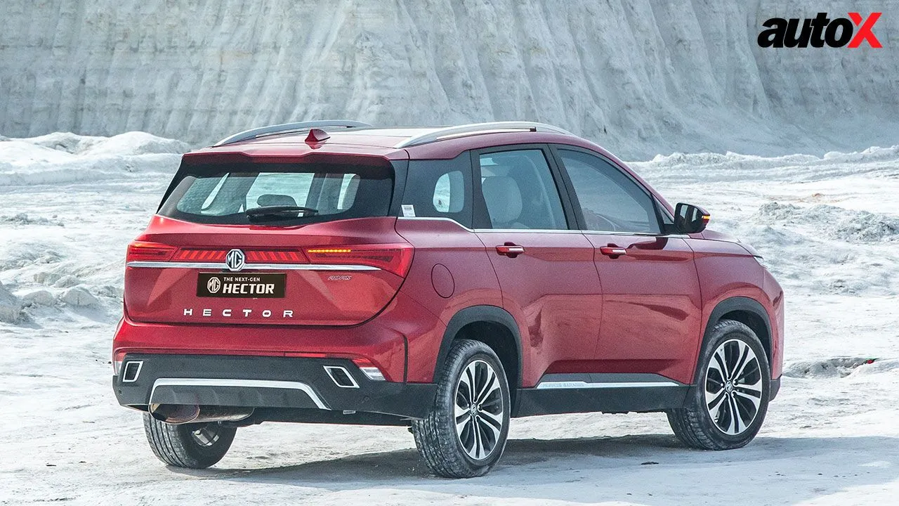 MG Hector Rear View MG Hector Rear View
