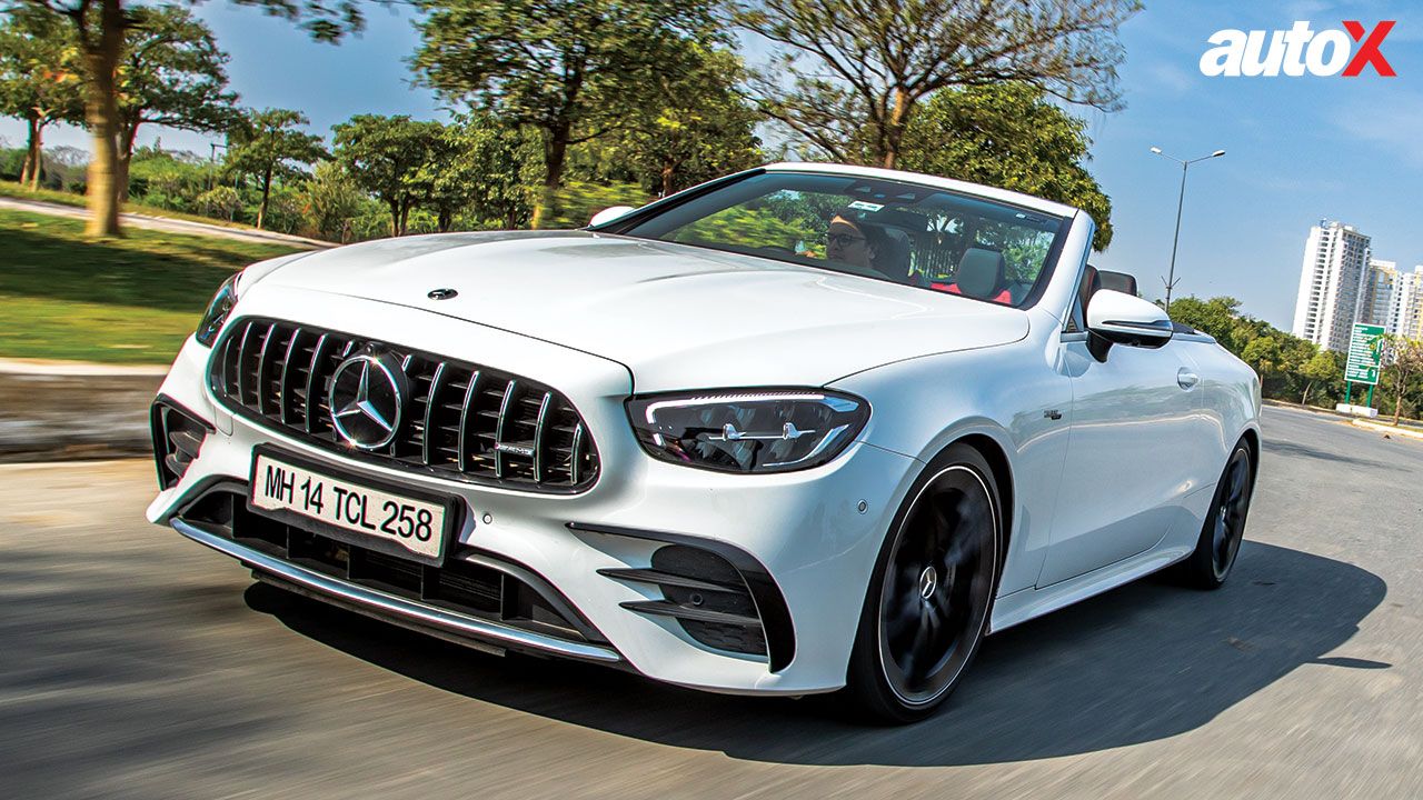 Mercedes AMG E 53 Cabriolet Front Three Quarter