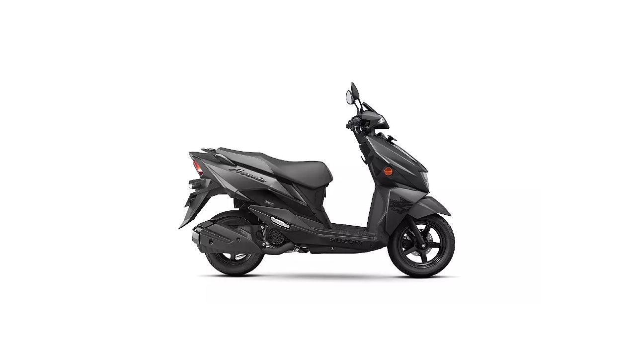 Suzuki Avenis 125 2023 Metallic Matte Black Glass Sparkle Black