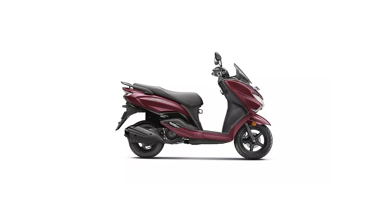 Suzuki Burgman Street 125 2023 Metallic Matte Bordeaux Red Std 