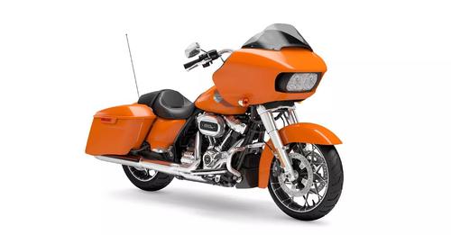 Harley Davidson Road Glide Special Baja Orange Chrome Finish