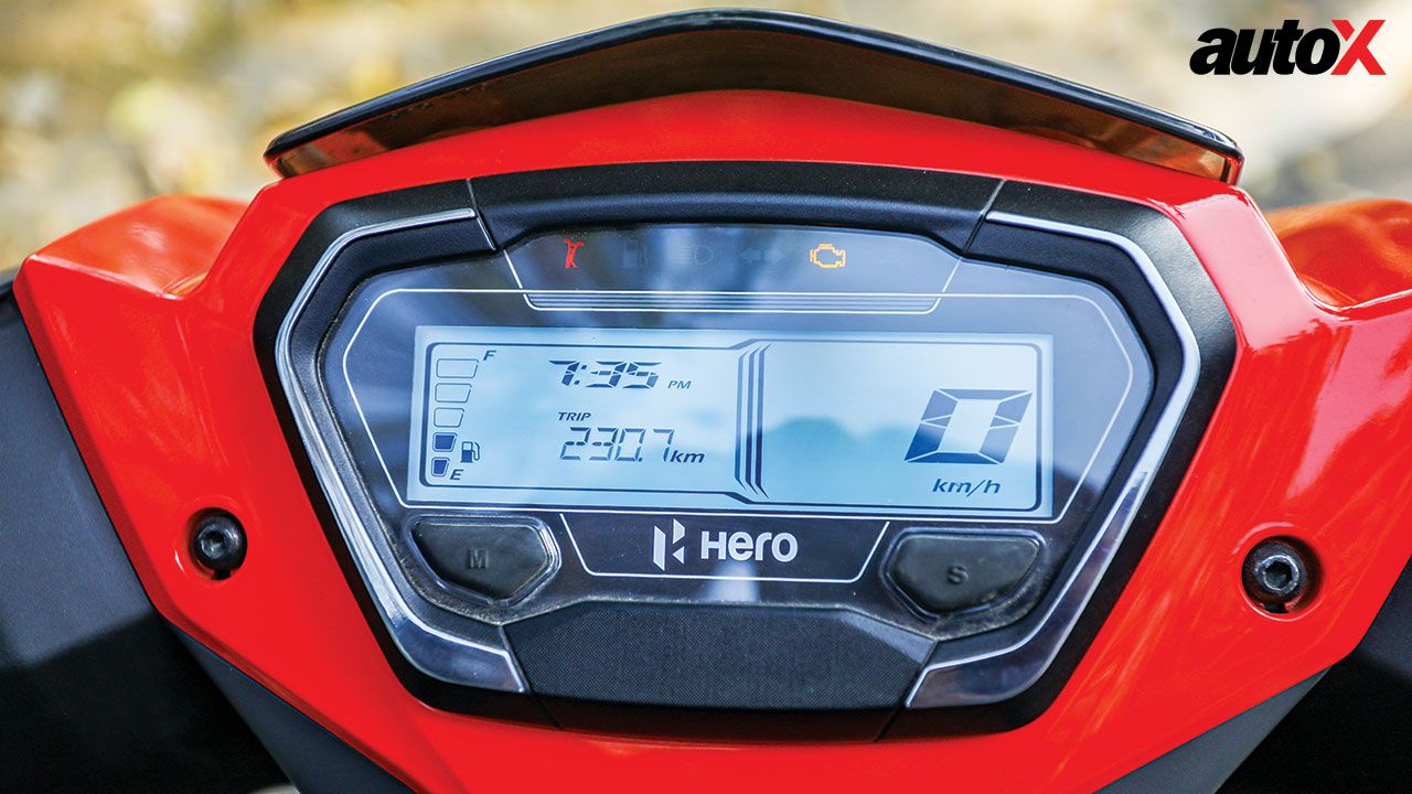 Hero Xoom speedometer 