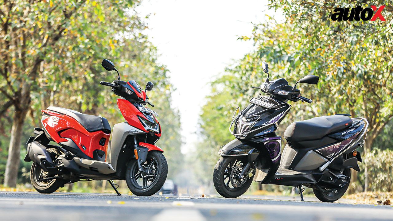 Hero Xoom Vs TVS Ntorq