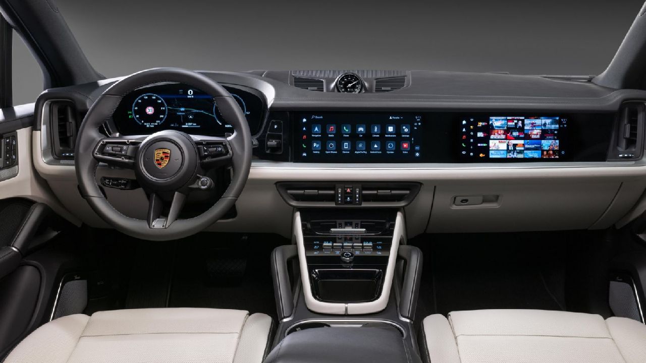 Porsche Cayenne Facelift interior
