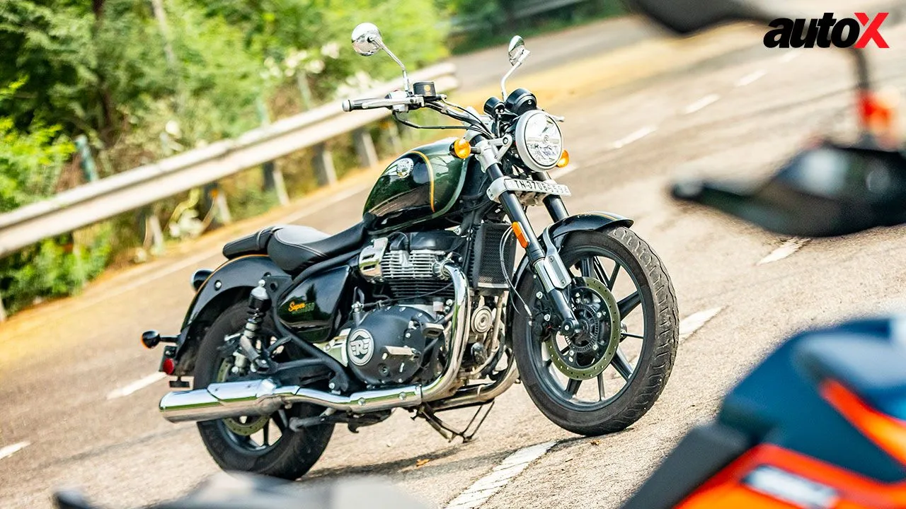 RE Super Meteor 650 Stand View jpg