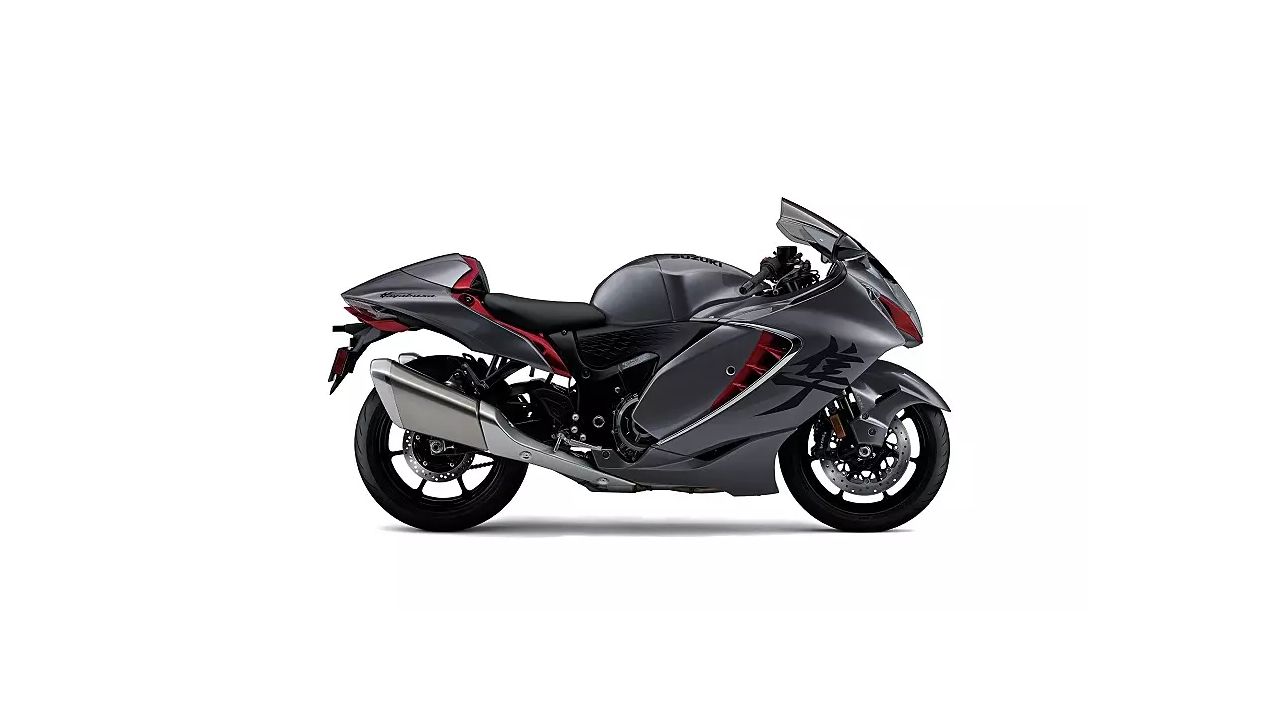 Suzuki Hayabusa Metallic Thunder Grey Candy Daring Grey