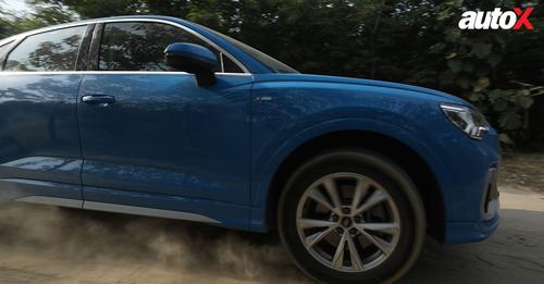 Audi Q3 Sportsback side profile dynamic