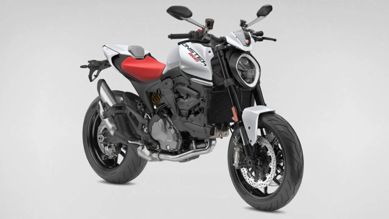 Ducati Monster Plus Iceberg White Livery
