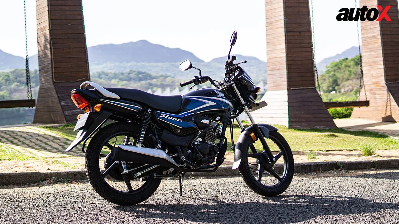Honda Shine 100 Side View