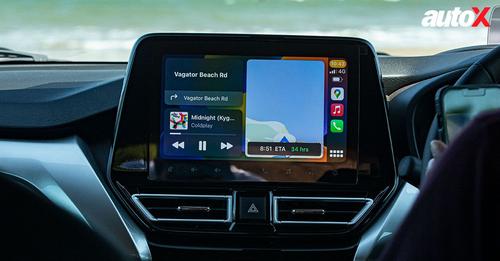 Maruti Suzuki Fronx infotainment screen1