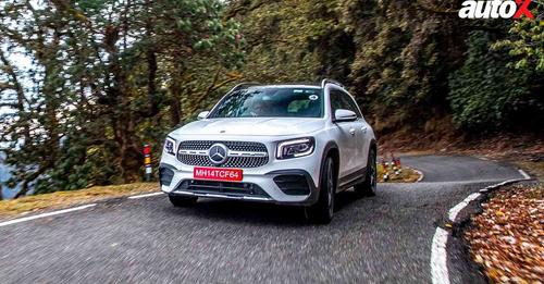 Merc GLB Front View Motion