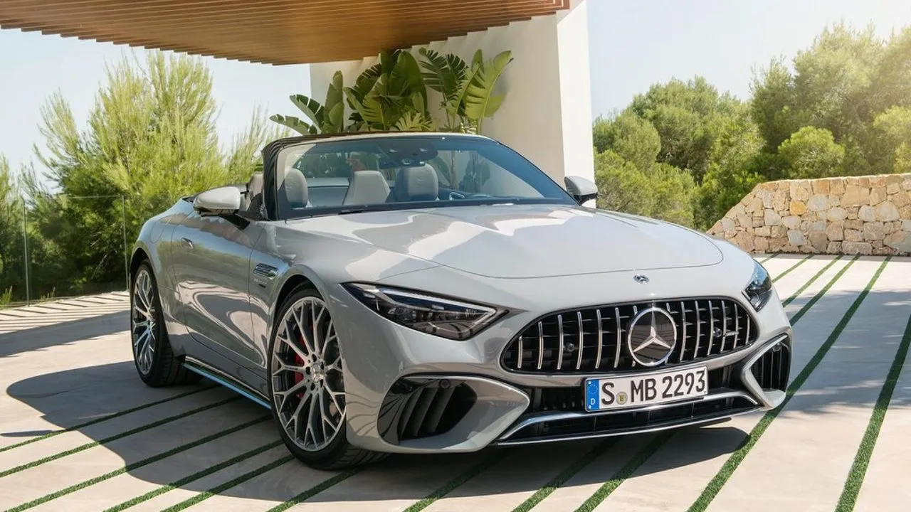 Mercedes Benz SL 55 AMG Front Mercedes Benz SL 55 AMG Front