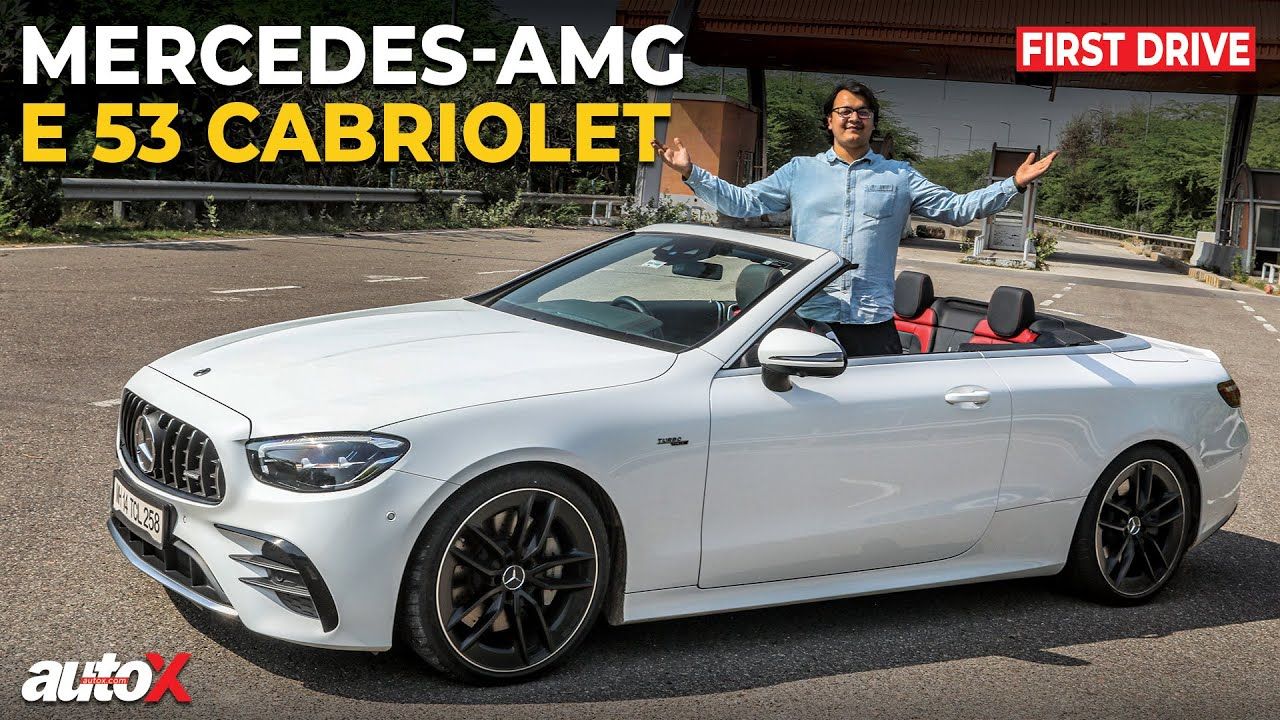 2023 Mercedes AMG E53 Cabriolet Review Three Pointed Stardom Test Drive AutoX