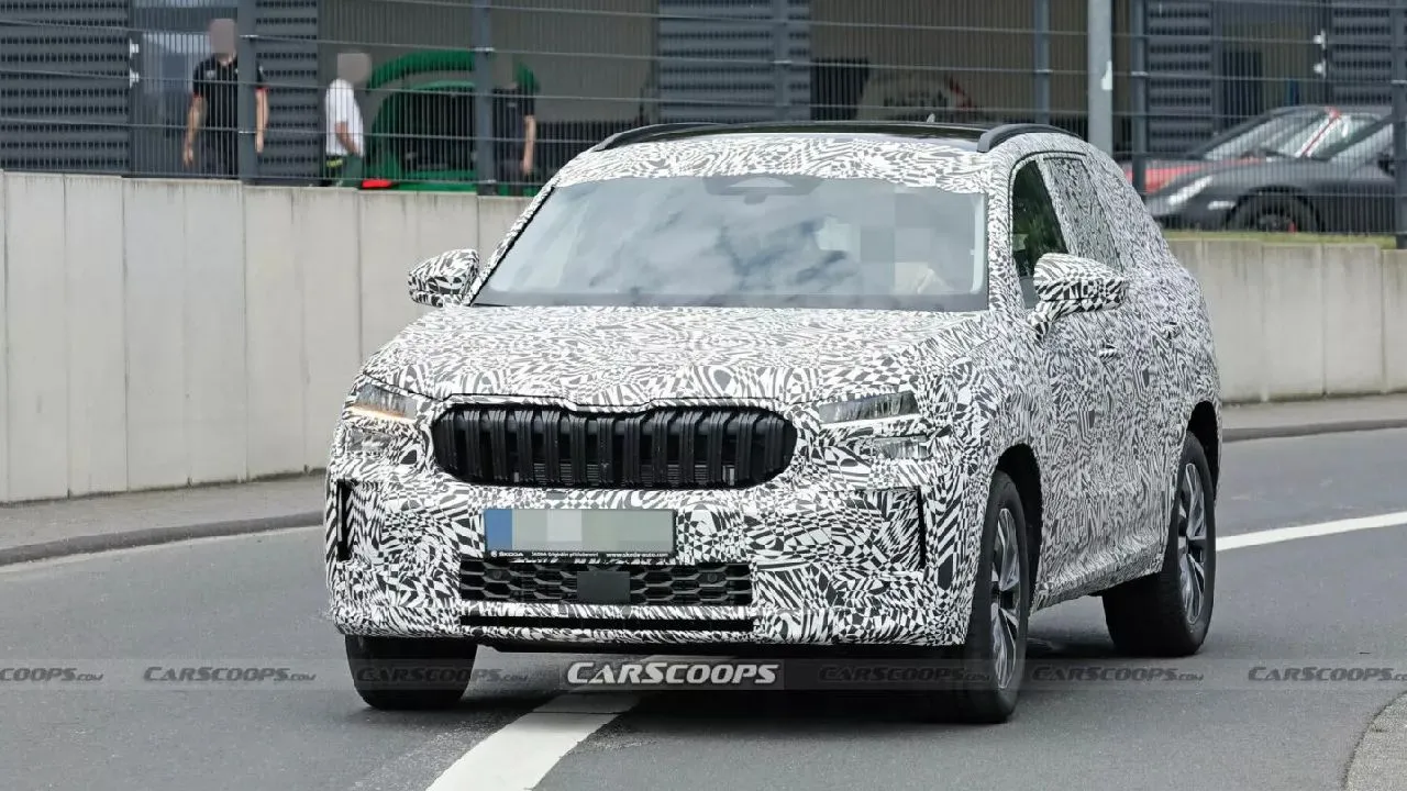 2024 Skoda Kodiaq Spotted Testing 2024 Skoda Kodiaq Spotted Testing